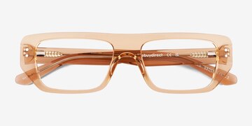 Crystal Brown Reed -  Acétate Lunettes de vue