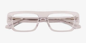 Clear Reed -  Acetate Eyeglasses