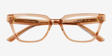 Crystal Brown Alyssum -  Acetate Eyeglasses