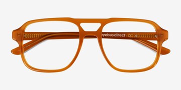 Crystal Yellow Clay -  Acetate Eyeglasses