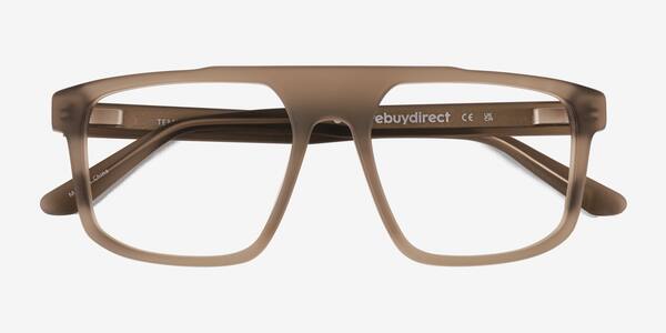 Frosted Gray Tempus -  Acetate Eyeglasses