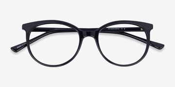 Noir Hodgepodge -  Plastique Lunettes de vue