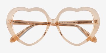 Crystal Brown Suki -  Acetate Eyeglasses
