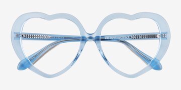 Crystal Blue Suki -  Acetate Eyeglasses