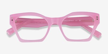Pink Elisa -  Acetate Eyeglasses