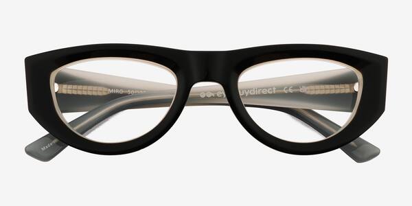 Black White Miro -  Alternative-materials Eyeglasses