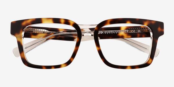 Clear Tortoise Mayhem -  Acetate Eyeglasses