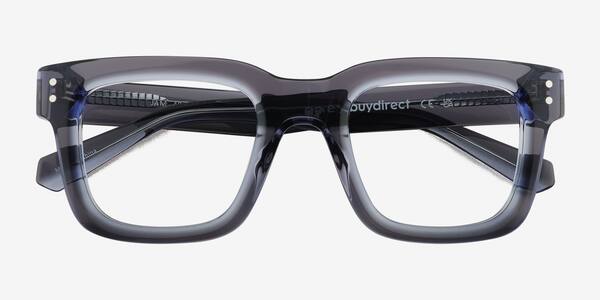 Clear Gray Jam -  Acetate Eyeglasses