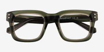 Clear Green Jam -  Acetate Eyeglasses
