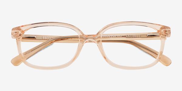 Clear Champagne Ferb -  Plastic Eyeglasses