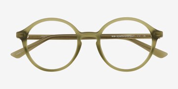 Matte Clear Green  Jamison -  Plastic Eyeglasses
