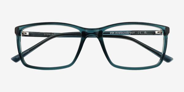 Shiny Clear Green  Sterling -  Plastic Eyeglasses