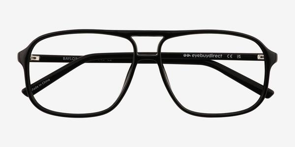 Shiny Black Baylor -  Plastic Eyeglasses