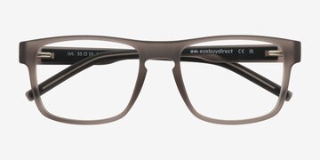 Matte Crystal Gray Lvl -  Plastic Eyeglasses