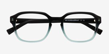 Black Green Breaker -  Acetate Eyeglasses