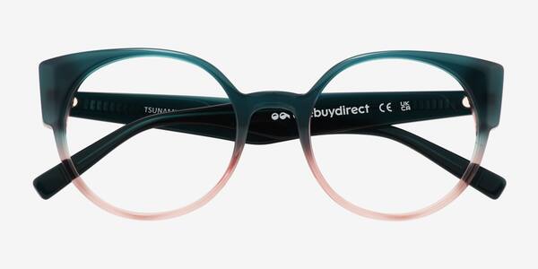 Vert rose Tsunami -  Acétate Lunettes de vue