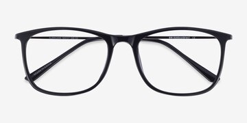 Noir Hurricane -  Légèreté Métal Lunettes de vue
