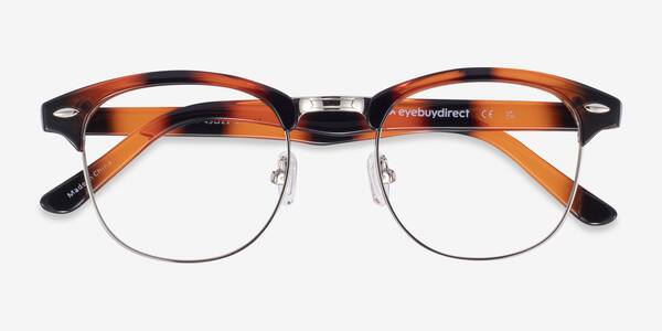 Tortoise Coexist -  Plastic-metal Eyeglasses