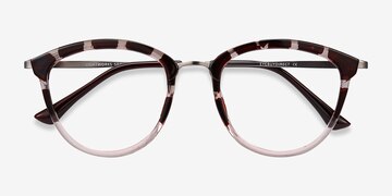 Pink Floral Lightworks -  Plastic, Metal Eyeglasses