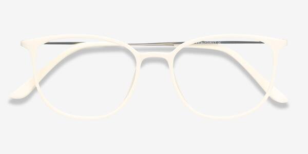 White Strike -  Plastic-metal Eyeglasses