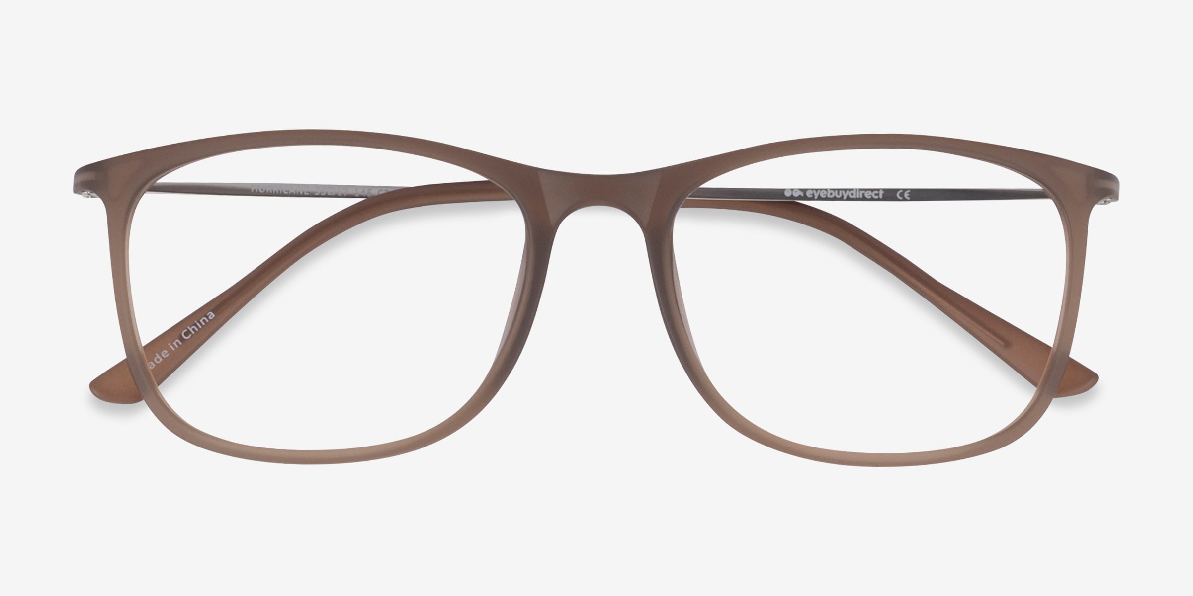 brown prescription glasses