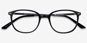 Noir Eros -  Légèreté Acetate, Metal Lunettes de vue