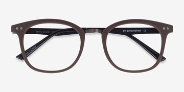 Brun Lyric -  Métal Lunettes de vue