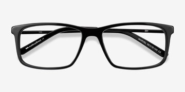Noir Marvel -  Acetate, Metal Lunettes de vue