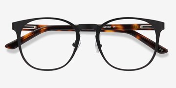 Black Resonance -  Vintage Acetate Eyeglasses