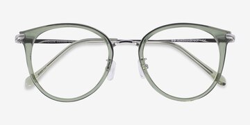 Green Hollie -  Fashion Plastic Eyeglasses