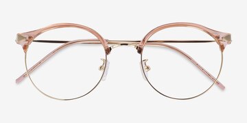 Clear Pink Moon River -  Légèreté Plastic, Metal Lunettes de vue