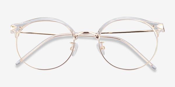 Clear Moon River -  Plastic-metal Eyeglasses