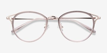 Rose Dazzle -  Légèreté Acetate, Metal Lunettes de vue