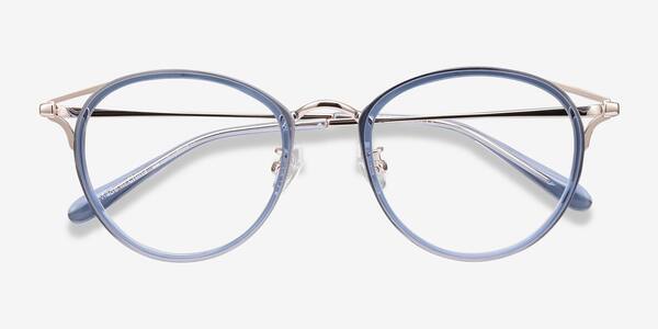 Blue Dazzle -  Acetate-metal Eyeglasses