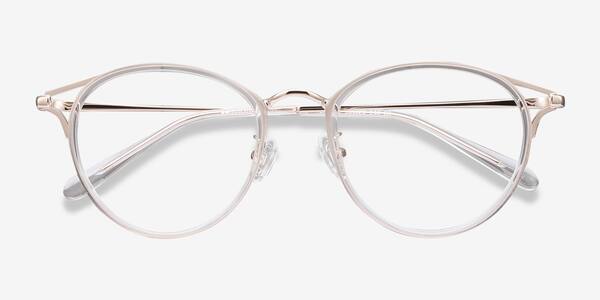 Clear Dazzle -  Acetate-metal Eyeglasses