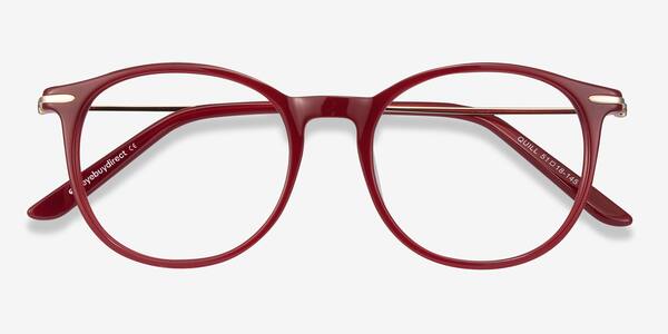 Red Quill -  Acetate-metal Eyeglasses