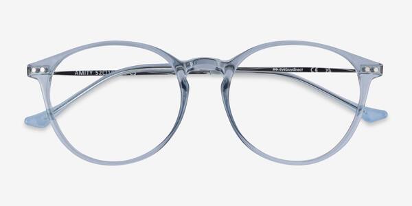 Bleu Amity -  Plastic-metal Lunettes de vue