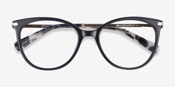 Black Attitude -  Fashion Acetate Eyeglasses
