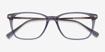 Gray Plaza -  Lightweight Acetate Eyeglasses