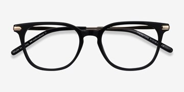 Black Therefore -  Acetate, Metal Eyeglasses