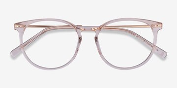 Rose Clever -  Légèreté Acetate, Metal Lunettes de vue