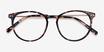 Tortoise Clever -  Lightweight Acetate Eyeglasses