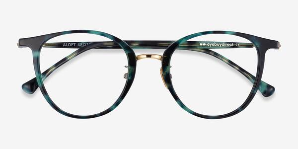 Green Floral Aloft -  Acetate-metal Lunettes de vue