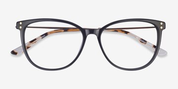 Black Nebulous -  Lightweight Acetate Eyeglasses