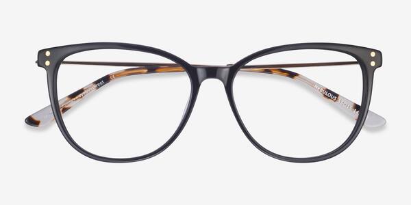 Noir Nebulous -  Acetate-metal Lunettes de vue