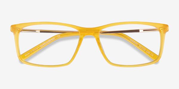 Yellow Marvel -  Acetate-metal Eyeglasses