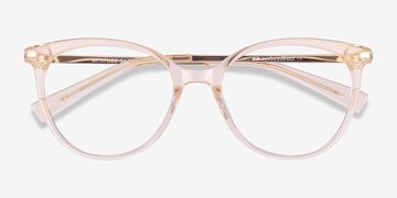 Clear Melon Attitude -  Fashion Acetate Eyeglasses