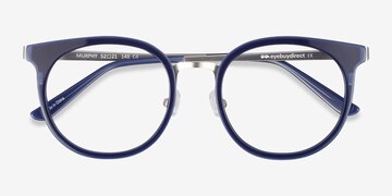 Navy Murphy -  Vintage Acetate Eyeglasses