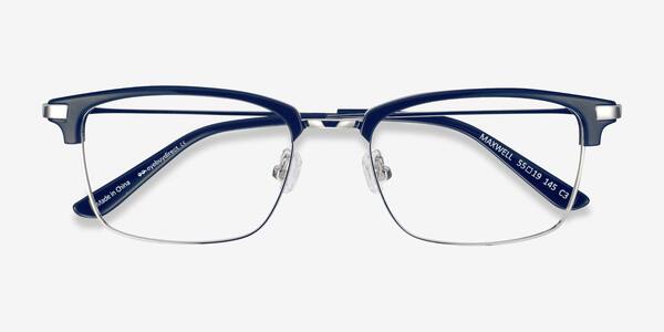Navy Maxwell -  Acetate-metal Eyeglasses
