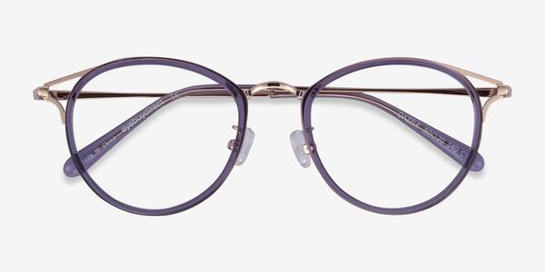 Purple Dazzle -  Acetate-metal Eyeglasses